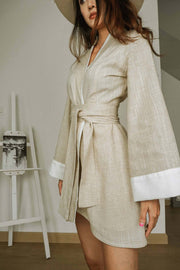 Astile Kimono Linen Dress