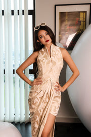 Elysian Pearl Qipao Co-ord Set