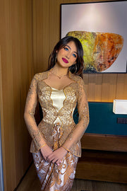 Aurelia Kebaya in Bronze Dreams