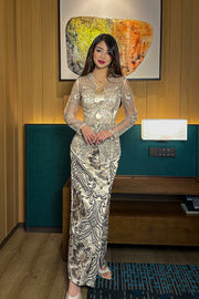 Aveline Kebaya in Ivory Filigree