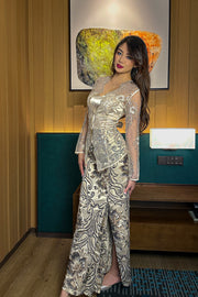 Aveline Kebaya in Ivory Filigree