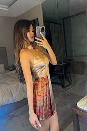 Isabeau Atelier Co-ord Qipao in Sun