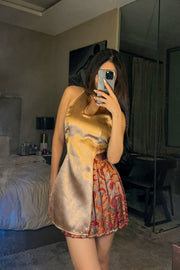 Isabeau Atelier Co-ord Qipao in Sun