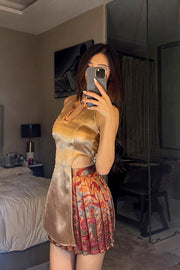 Isabeau Atelier Co-ord Qipao in Sun