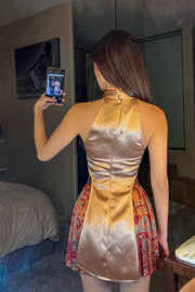 Isabeau Atelier Co-ord Qipao in Sun