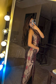 Orito Fleur Maxi Qipao