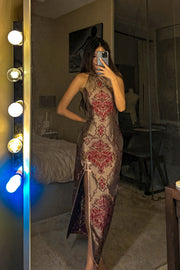 Orito Fleur Maxi Qipao