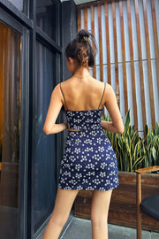 Jinb Floral Oriental Co-ord Skirt Set