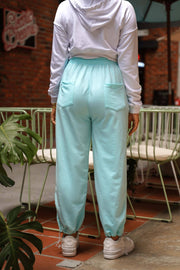 Tilly Sweatpants in Teal
